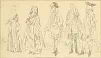 An illustration from Geschichte des Kostüms (1905)