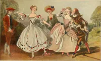 An illustration from Geschichte des Kostüms (1905)