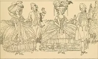 An illustration from Geschichte des Kostüms (1905)