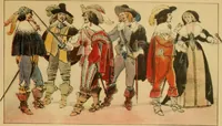 An illustration from Geschichte des Kostüms (1905)