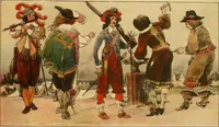 An illustration from Geschichte des Kostüms (1905)