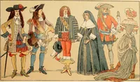 An illustration from Geschichte des Kostüms (1905)