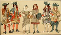 An illustration from Geschichte des Kostüms (1905)