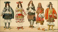An illustration from Geschichte des Kostüms (1905)