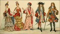 An illustration from Geschichte des Kostüms (1905)
