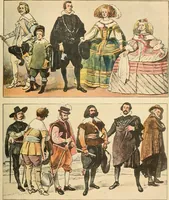 An illustration from Geschichte des Kostüms (1905)