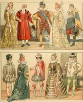 An illustration from Geschichte des Kostüms (1905)