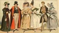 An illustration from Geschichte des Kostüms (1905)