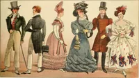 An illustration from Geschichte des Kostüms (1905)