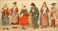 An illustration from Geschichte des Kostüms (1905)