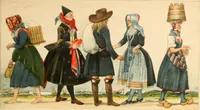 An illustration from Geschichte des Kostüms (1905)