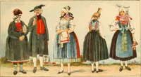 An illustration from Geschichte des Kostüms (1905)
