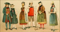 An illustration from Geschichte des Kostüms (1905)