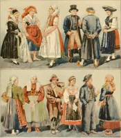 An illustration from Geschichte des Kostüms (1905)