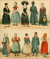 An illustration from Geschichte des Kostüms (1905)