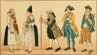 An illustration from Geschichte des Kostüms (1905)