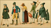 An illustration from Geschichte des Kostüms (1905)