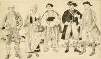 An illustration from Geschichte des Kostüms (1905)