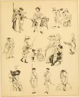 An illustration from Geschichte des Kostüms (1905)