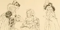 An illustration from Geschichte des Kostüms (1905)