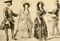 An illustration from Geschichte des Kostüms (1905)