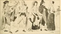 An illustration from Geschichte des Kostüms (1905)