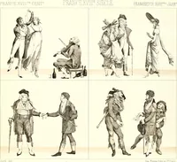 An illustration from Geschichte des kostüms in chronologischer entwicklung von A. Racinet (1888)
