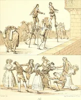An illustration from Geschichte des kostüms in chronologischer entwicklung von A. Racinet (1888)