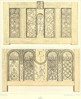 An illustration from Geschichte des kostüms in chronologischer entwicklung von A. Racinet (1888)