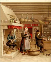An illustration from Geschichte des kostüms in chronologischer entwicklung von A. Racinet (1888)