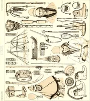 An illustration from Geschichte des kostüms in chronologischer entwicklung von A. Racinet (1888)
