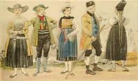 Picture 36 of 130 from Geschichte des Kostüms (1905), leaf 100