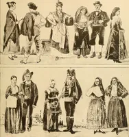 An illustration from Geschichte des Kostüms (1905)