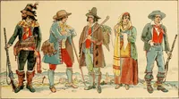 An illustration from Geschichte des Kostüms (1905)