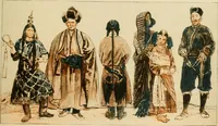 An illustration from Geschichte des Kostüms (1905)