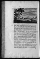 An illustration from Het gezantschap der Neêrlandtsche Oost-Indische Compagnie, aan den grooten Tartarischen Cham, den tegenwoordigen keizer van China : waar in de gedenkwaerdighste geschiedenissen, die onder het reizen door de Sineesche landtschappen, Quantung, Kiangsi, Nanking, Xantung en Peking, en aan het keizerlijke hof te Peking, sedert den jare 1655 tot 1657 zijn voorgevallen, op het bondigste verhandelt worden : befeffens een naukeurige Beschryving der Sineesche steden, dorpen, regeering, wetenschappen, hantwerken, zeden, godsdiensten, gebouwen, drachten, schepen, bergen, gewassen, dieren, &c. en oorlogen tegen de Tarters : verçiert men over de 150 afbeeltsels, na't leven in Sina getekent (1665)
