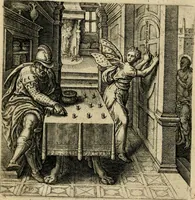Picture 23 of 29 from Recht ghebruyck ende misbruyck, van tydlycke have : van rijckdom, nodruft en ghebreck ick beluyck t'onzaligh misbruyck, mettet zaligh ghebruyck (1585), leaf 65