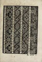 An illustration from Giardineto novo di punti tagliati et gropposi per exercito & ornamento delle donne (1551)