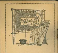 An illustration from Gibbs Rug Patterns 1887 (1887)