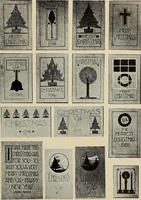 Picture 8 of 48 from Gift card designing (1922), leaf 17