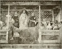 An illustration from Giottino und seine Stellung in der gleichzeitigen florentinischen Malerei (1908)