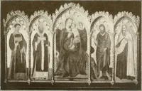 An illustration from Giottino und seine Stellung in der gleichzeitigen florentinischen Malerei (1908)