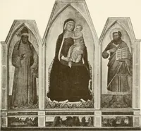An illustration from Giottino und seine Stellung in der gleichzeitigen florentinischen Malerei (1908)