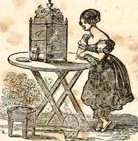 An illustration from The girl's own book (1833)