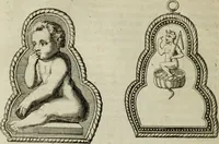 Picture 32 of 57 from Gisb. Cuperi Harpocrates, sive, Explicatio imagunculae argenteae perantiquae, quae in figuram Harpocratis formata representat solem : ejusdem Monumenta antiqua inedita ... ; accedit Stephani Le Moine Epistola de Melanophoris (1687), leaf 167