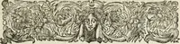An illustration from Gisb. Cuperi Harpocrates, sive, Explicatio imagunculae argenteae perantiquae, quae in figuram Harpocratis formata representat solem : ejusdem Monumenta antiqua inedita ... ; accedit Stephani Le Moine Epistola de Melanophoris (1687)