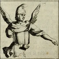 An illustration from Gisb. Cuperi Harpocrates, sive, Explicatio imagunculae argenteae perantiquae, quae in figuram Harpocratis formata representat solem : ejusdem Monumenta antiqua inedita ... ; accedit Stephani Le Moine Epistola de Melanophoris (1687)
