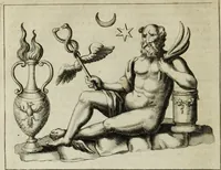 Picture 27 of 57 from Gisb. Cuperi Harpocrates, sive, Explicatio imagunculae argenteae perantiquae, quae in figuram Harpocratis formata representat solem : ejusdem Monumenta antiqua inedita ... ; accedit Stephani Le Moine Epistola de Melanophoris (1687), leaf 93