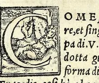 Picture 3 of 5 from Givditio sopra la tragedia di Canace & Macareo : con molte utili considerationi circa l'arte tragica, et di altri poemi : con la tragedia appresso (1550), leaf 8