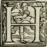 An illustration from Givnta fatta al ragionamento degli articoli et de verbi di Messer Pietro Bembo .. (1563)